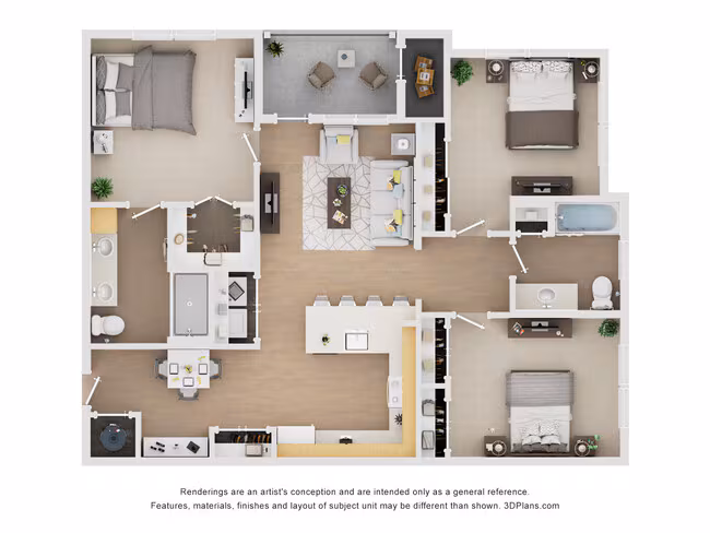 Unit 1302 1302 floor plan